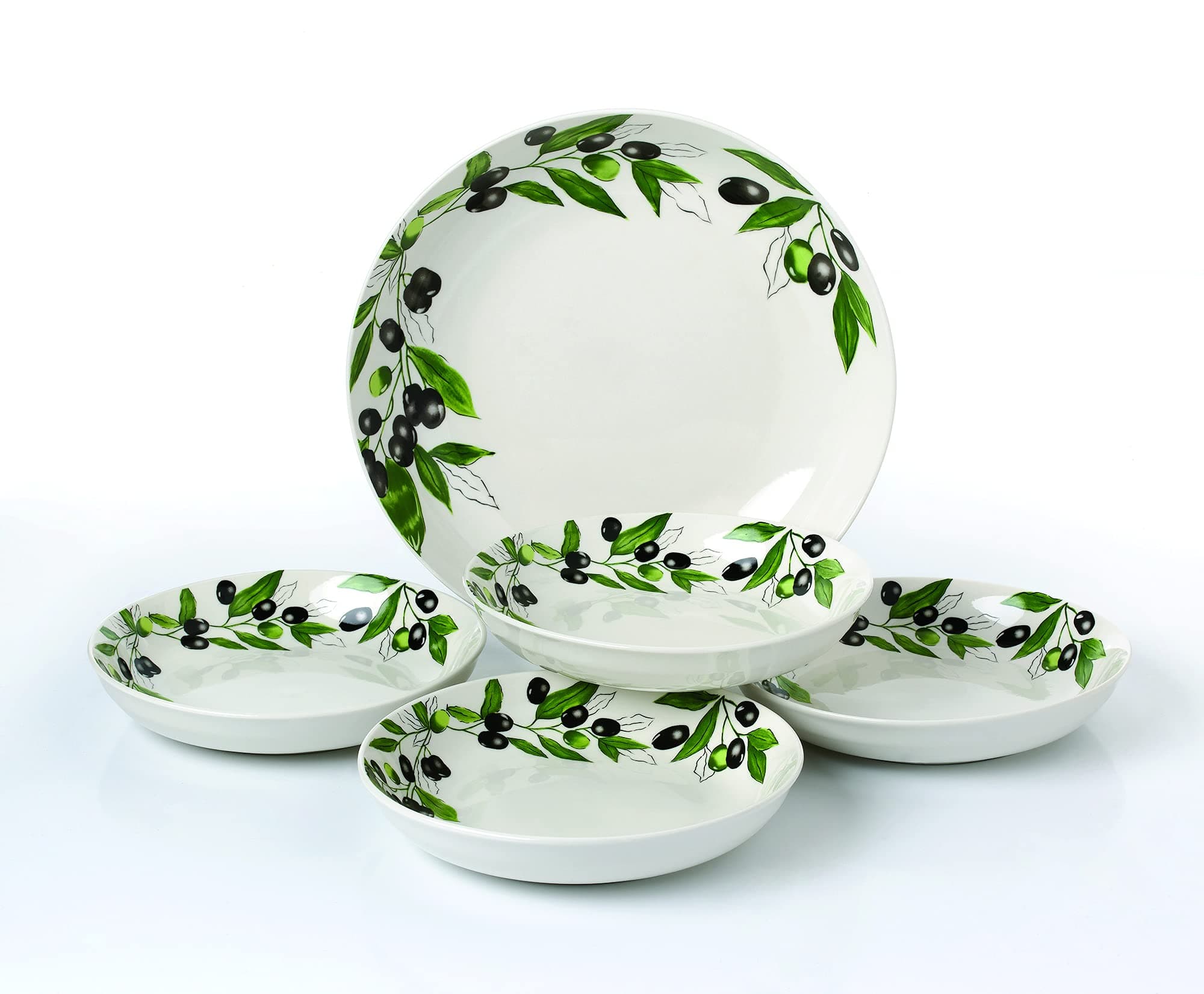 Lorren Home Trends Olive Pasta Set for Home Cooks