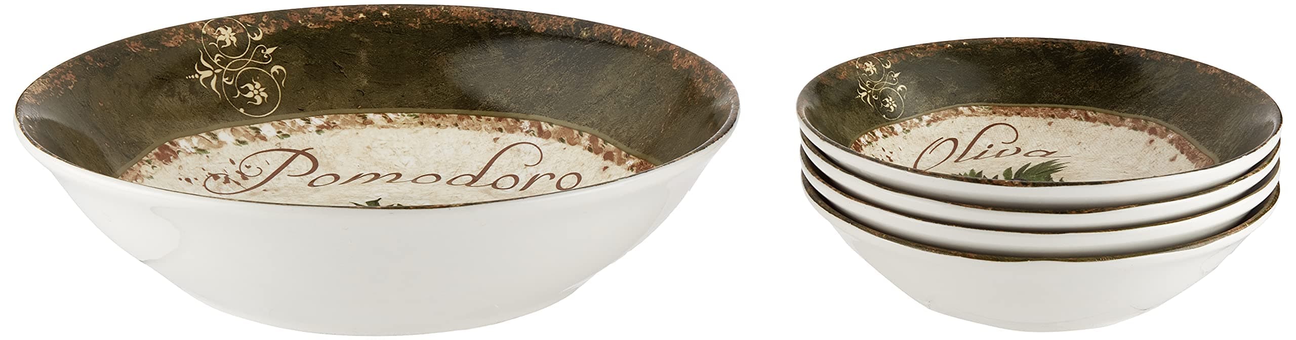 Certified International Pomodoro Pasta Set, 5 Piece